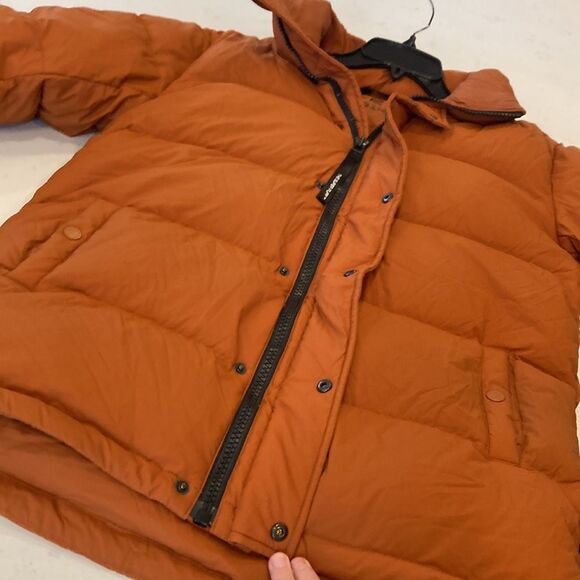 Aritzia The Super Puff TNA Burnt Orange Down Puffer Jacket Women's Size Small - Picture 5 of 13
